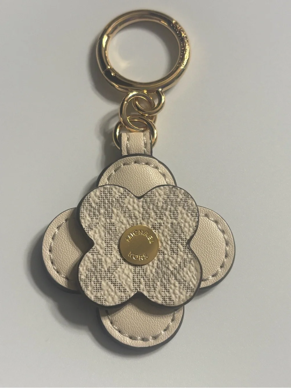 Michael Kors Leather Flower bag Charm